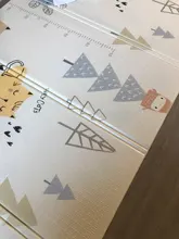 Estera de juego infantil brillante para bebés, 200cm x 180cm x 1cm, almohadilla plegable para gatear, XPE, para el hogar, exteriores, juego de rompecabezas impermeable