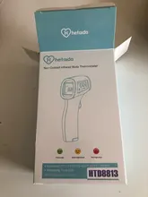 Termómetro Digital de infrarrojos para la frente, medidor de temperatura corporal sin contacto, para adultos y bebés, 8813