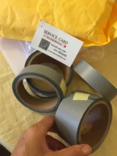 Película de vinilo de transferencia térmica reflectante de seguridad, cinta reflectante de hierro plateado para ropa, bricolaje