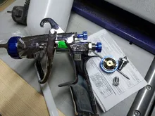 WENXING pistola de pintura Manual W101, herramienta neumática de w-101 para coche, 0,8/1,0/1,3/1,5/1,8mm