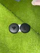 UYAAI-2 uds. De lentes de contacto de colores para Halloween, Cosplay de Anime, multicolo, Lentes Rojas, Blanco, Negro, Lentes Rojas