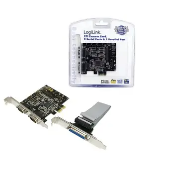 

LogiLink PC0033 internal parallel, serial interface card and adapter