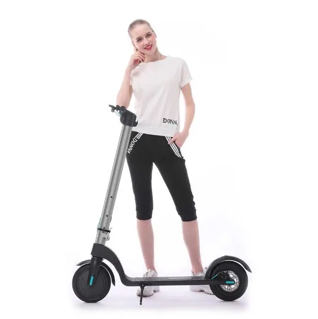 

HX X7 Electric Scooter Rechargeable Lithium Battery 8.5 inch 500W Adult Electric Motor Foldable Electric Kick Scooter e scooter