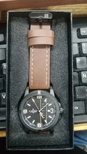 NAVIFORCE-reloj de cuarzo deportivo para hombre, cronógrafo de pulsera de cuero, estilo militar, informal, con fecha, marca de lujo, 2019