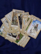 Juego de cartas de Tarot, juego de cartas de oráculo, juego de mesa de Tarot con guía en PDF