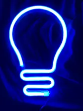 Wall-Lamp Art-Decorative-Lights Neon-Sign Holiday-Lighting LED Plastic Xmas-Party Baby