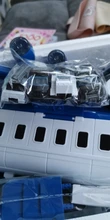 Pista de simulación de inercia para niños, Avión de juguete infantil de gran tamaño, avión de pasajeros, coche de juguete, 2020