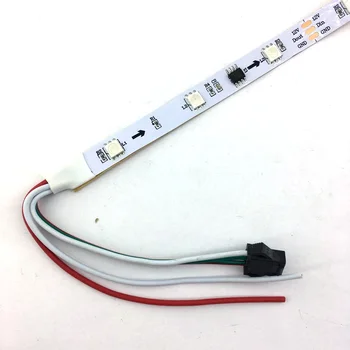 

Led strip SPI WS2811 30 led/m 12V 2A 3pin RGB 5050 10mm IP20