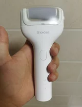 Showsee-Lima eléctrica para pies, removedor de callos al vacío, herramientas profesionales de pedicura, lijadora eléctrica para pies, B1-W para el cuidado de la piel