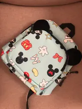 Mochila de moda de Disney para niños y niñas, morral Escolar de Mickey Mouse para guardería, morral de viaje pequeño de 3 a 6 años