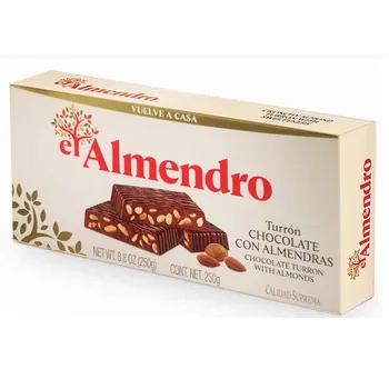 

Nougat the almond Chocolate with almonds 250g