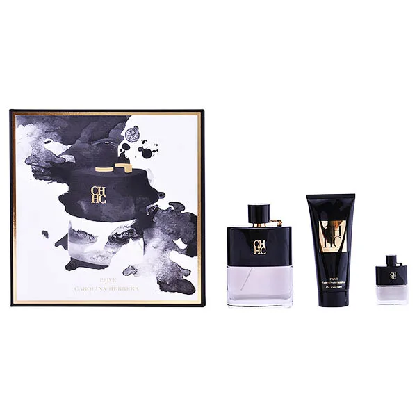 Мужской парфюмерный набор Ch Prive Carolina Herrera(3 шт