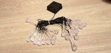String-Lights Bulb Light-Lawn Solar-Lamp-Decoration Garden Outdoor Waterproof Christmas