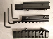 Carril táctico 11mm a 20mm Milano a Weaver Paintball riel de montaje Base adaptador de montaje alcance Rack convertidor visores de caza