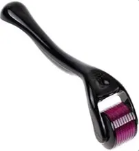 Dermaroller de microagujas, herramienta de cuidado de la piel, 540 agujas, instrumento con agujas para Visage facial, 0,5mm/1mm/1,5mm