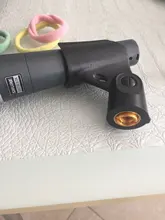 Adaptador de tornillo para micrófono, tornillo hembra de 3/8 pulgadas a macho de 5/8 pulgadas, tornillos de tuerca roscada, abrazadera de soporte para micrófono, Color dorado, 2 uds.