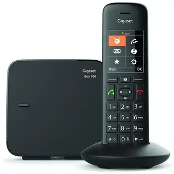 

Cordless phone C570 DECT with handsfree 200 numbers black color-ItaliaGigaset39.75