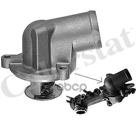 Термостат(В Корпусе) Mercedes-Benz: C-Class 00-02, C-Class T-Model 01-02, C-Class Купе 01-02 Vernet арт. TH6954.87J