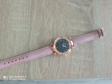 Reloj de pulsera con diamantes de imitación para mujer, accesorio romántico con cielo estrellado, de cuero, a la moda