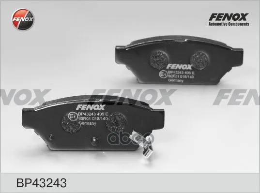 Колодки Задние Mitsubishi Colt 1.6-1.8 92-96 Carisma1.6-1.9di 95- Bp43243 FENOX арт. BP43243