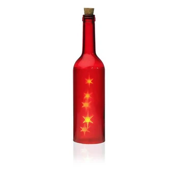 

LED Bottle Cosmo Crystal Red