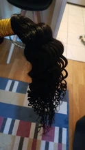 Mechones de ondas profundas extensiones de pelo ondulado mechones brasileños extensiones de cabello de 30 pulgadas con rizos profundos para mujeres negras extensiones de cabello humano mechones