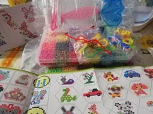 Puzle de cuentas de cristal en 24 colores para niños, juego de 6000 Uds. De cuentas de agua en 3D hechas a mano, juguetes mágicos para niños