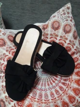 Sandalias de verano con lazo para mujer, chanclas para interiores y exteriores, pantuflas para mujer, envío directo, 2021