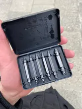 Drill-Bit-Set Extractor Stripped Screws Demolition-Tools Broken-Screw-Bolt-Remover 6pcs