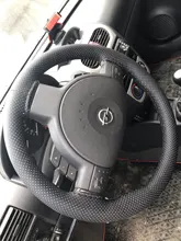 Braid-Cover Needles Auto-Accessories Steering-Wheel Artificial-Leather DIY Car And Thread