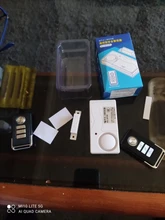 Darho-sistema de alarma antirrobo para puerta y ventana, mando a distancia inalámbrico con Sensor de seguridad, Kit de protección para el hogar