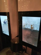 Under-Cabinets-Lights Wardrobe Sensor Led Dimmable Kitchen Touch Close Warm White Double-Color