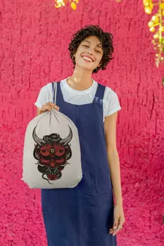 

Angemiel Bag Red Devil Cloth Backpack