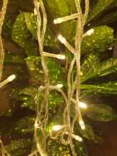 String-Lighting Fairy-Decoration-Lights Flasher Leds Twinkle Christmas-Tree Wedding Party