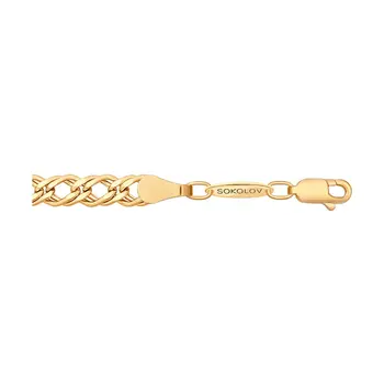 

Sokolov bracelet in gold, fashion jewelry, 585, women's/men's, male/female