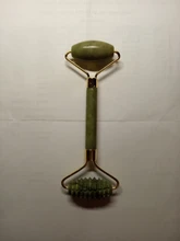 Rodillo de Jade para el cuidado de la piel, masajeador Facial de piedra Natural para cara, ojo Gua Sha, elimina arrugas, herramientas de belleza