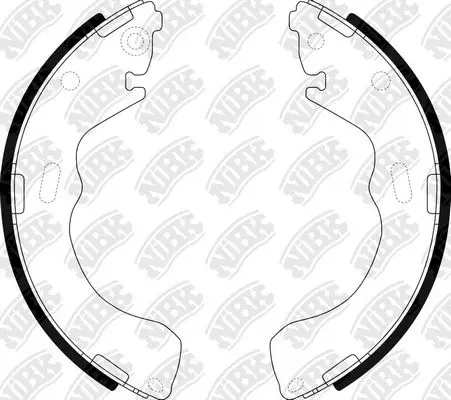 Колодки торм.бар.FORD MAVERICK 01-/MAZDA 626 97-02/PREMACY 99-/T