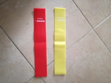 Bandas de goma de resistencia para Yoga, bandas elásticas para Fitness, entrenamiento, Fitness, Pilates, Crossfit, equipo de entrenamiento, 0,3mm-1,1mm