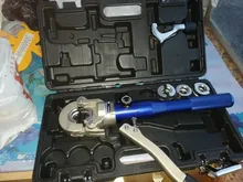 Herramienta hidráulica para prensado, fontanería, tubería Pex, de cero inoxidable y cobre, TH,U,V,M,VUS,VAU