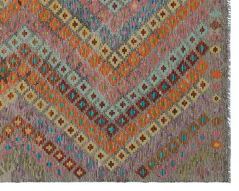 

Handmade Natural Afghan Tribal Rug Area Rug 187x235 Cm-6'2''X7'9''