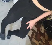 Velvet Leggings Warm-Pants ZJX High-Waist Winter Women's Slimming Thicken