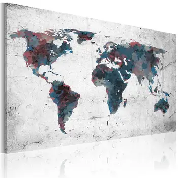 

Picture-continents ignoti - 90x60 cm