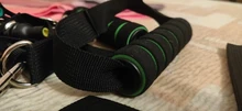Banda con tubos de resistencia para Fitness, cuerda de tracción elástica para gimnasio y Yoga, expansor de entrenamiento, anclaje de puerta con asa y correa para el tobillo, 11 unidades