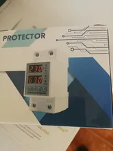 Under-Voltage-Protective-Device Relay Protector Current Din Rail 63A Over-Voltage Dual-Display