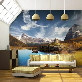 

Wall mural-Bird cloud - 200x154 cm