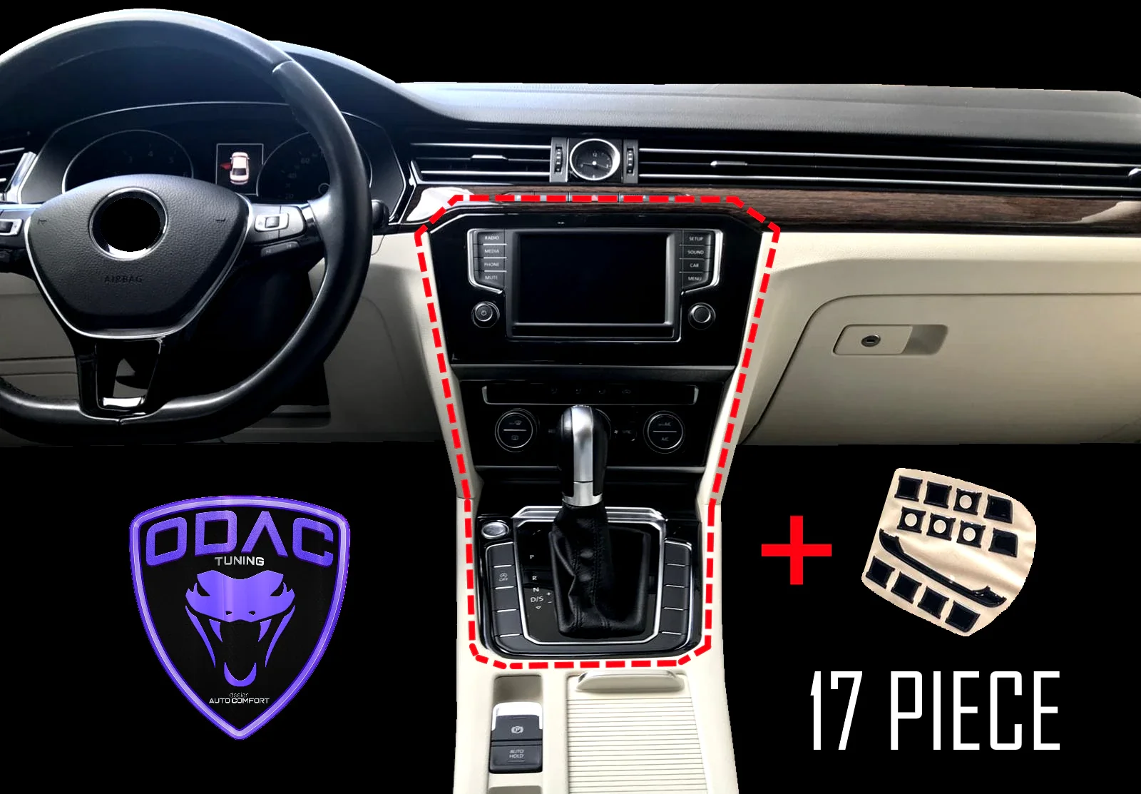 Para VW 2015 2020 B8, Kit de B8.5, pegatinas interiores, embellecedores, revestimiento, cubierta, decorativo, accesorios de coche, protección|Pegatinas interiores automotrices| - AliExpress