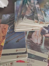 Cartas de Tarot y guía, juego de adivinación del destino, cubierta para fiesta, vacaciones, juegos de mesa