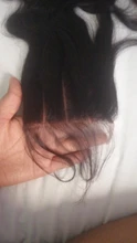 Zafiro de la onda del cuerpo de mechones con cierre brasileño extensiones de pelo ondulado mechones con cierre extensiones de cabello humano mechones con cierre de la extensión del pelo