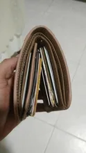 Cartera de cuero para hombre, tarjetero, monedero de mano, billetera corta esmerilada, bolsillo para monedas, 2020