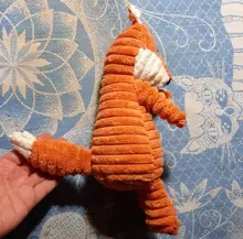 16 Animals Dog Chew Squeak Toys Giraffe Fleece Rope Interative Toy Plush Puppy Deer 